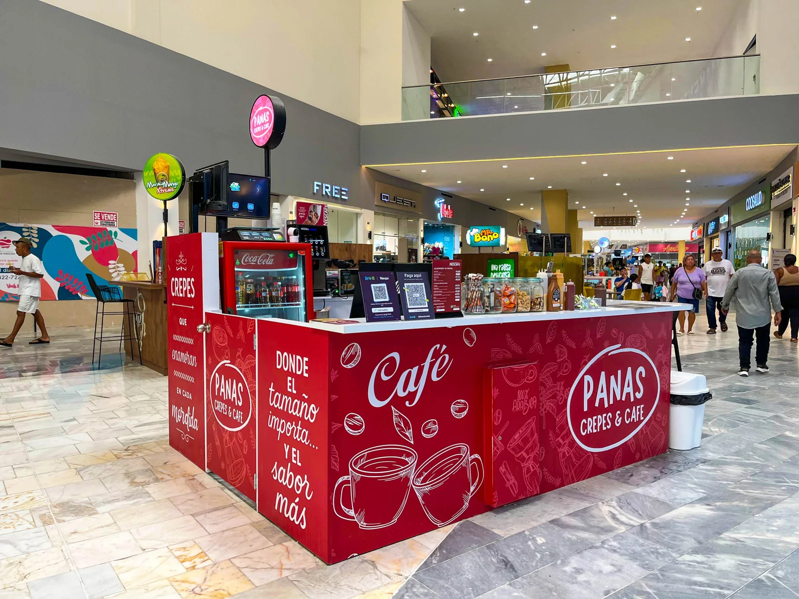 Diseño Isla Panas Crepes y Café - Dhema